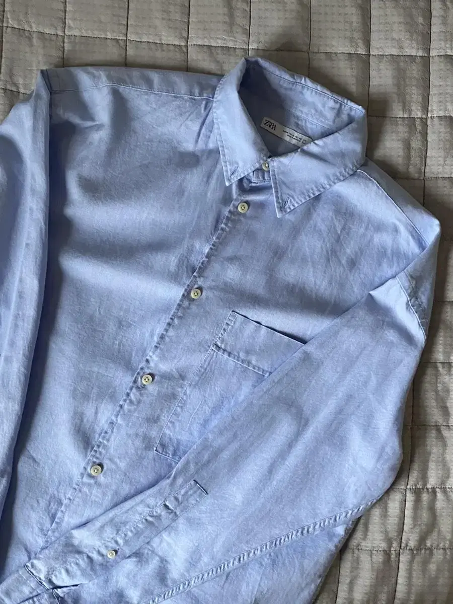 [M] Zara cotten shirt 자라 코튼셔츠